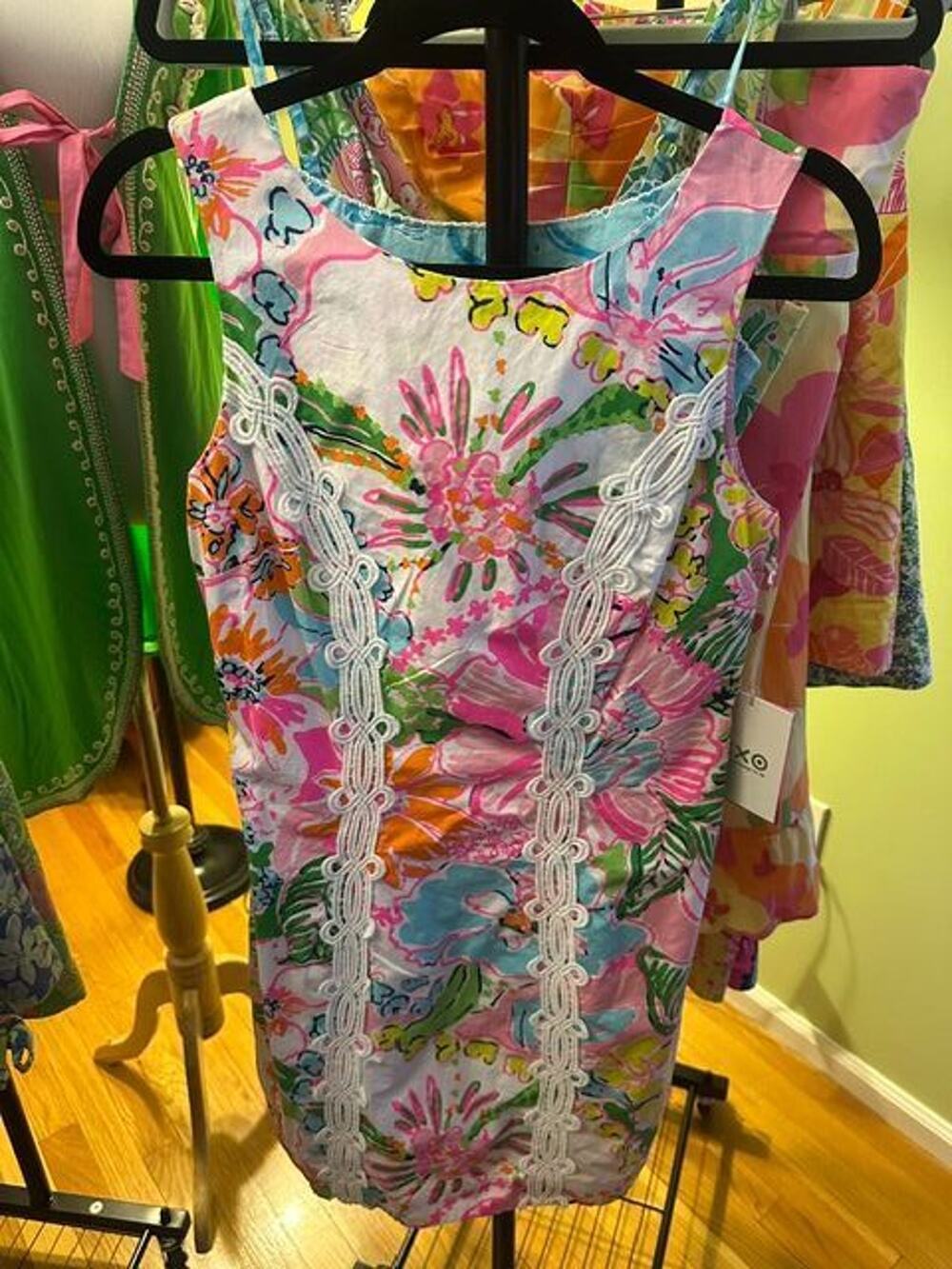 Lilly Pulitzer x Target Collab Nosey Posey Shift Dress NWT Size 8 RARE!